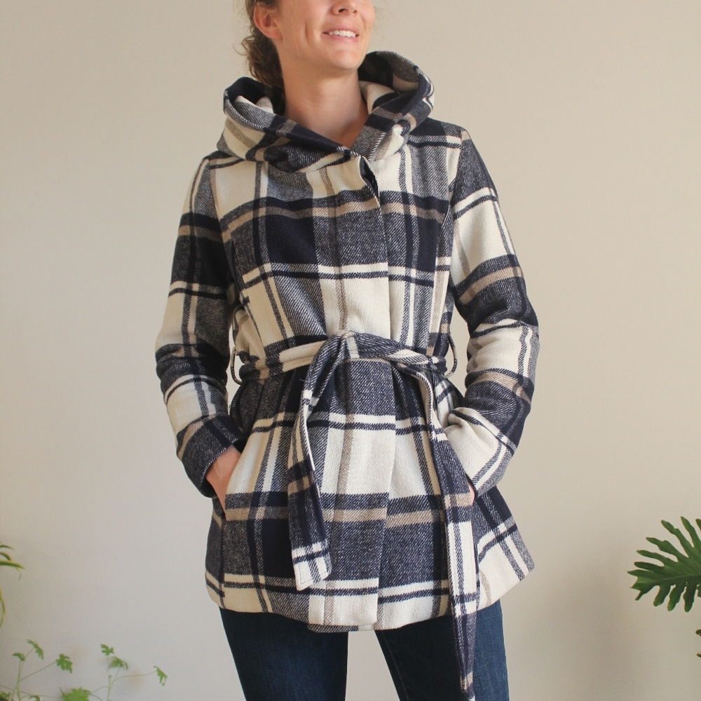 Mossimo hooded pea coat